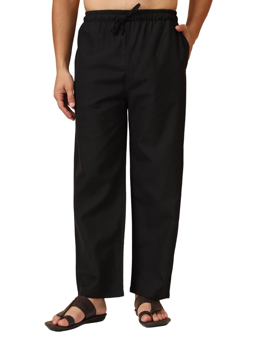 Men's Solid High-Rise Original Style Pyjamas-image-17