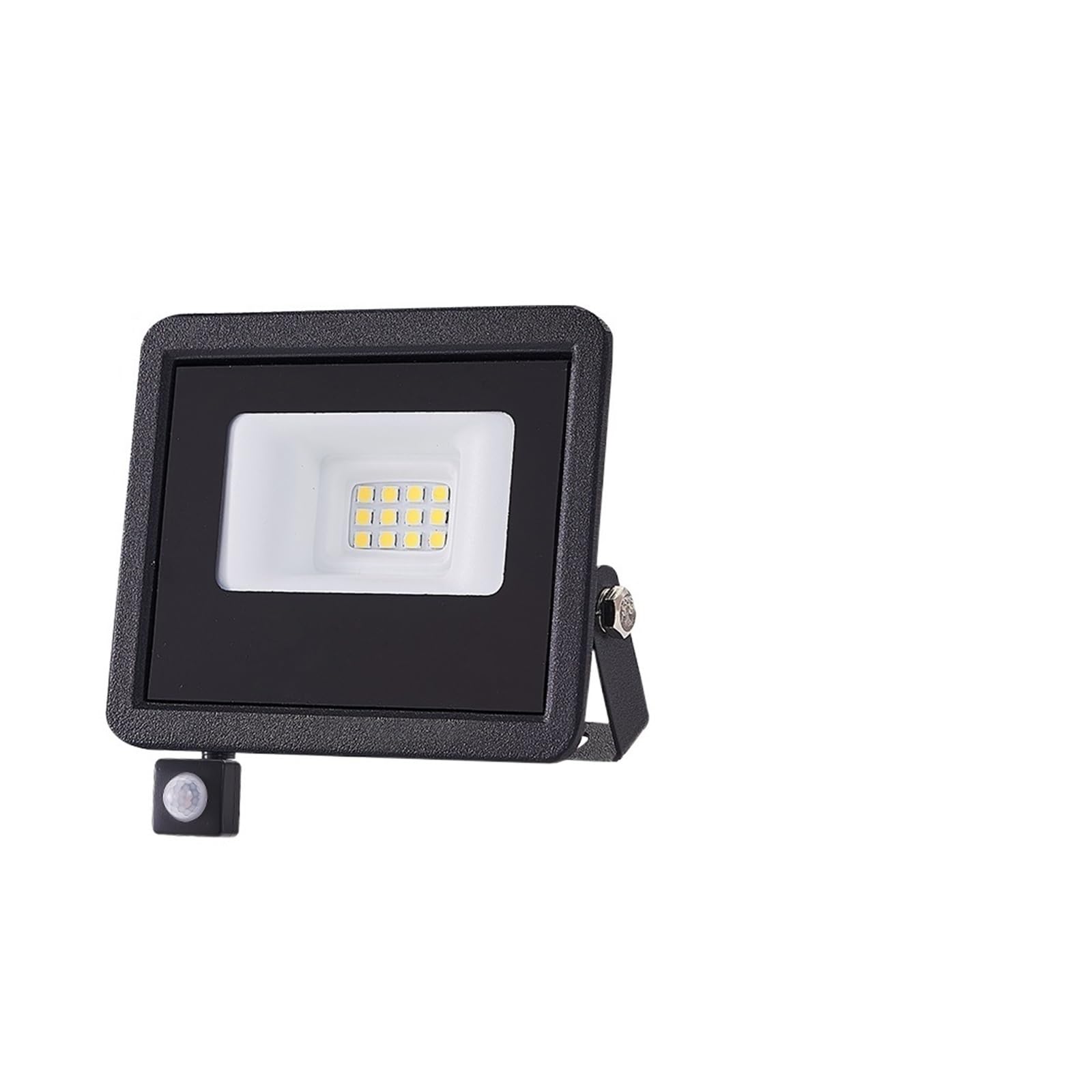 JOLIANE Outdoor LED PIR Motion Sensor Floodlight 100W 50W Waterproof High Brightness Spotlight for Garden Street Wall Floodlights(Warm White,10W)