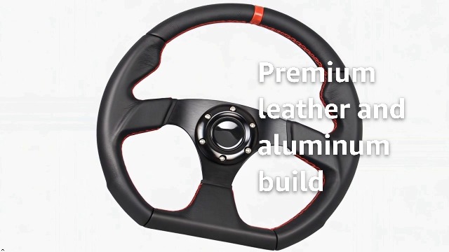 カスタム価格 17,500円⭕️1点物◎CUSTOM VOLAN SIDE Amazon.com: GONMOT Universal Racing Sports Steering Wheel Red