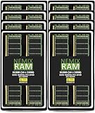NEMIX RAM 512GB (16X32GB) DDR5 4800MHZ PC5-38400 1Rx4 1.1V 288-PIN ECC RDIMM Registered Server Memory KIT Compatible with SUPERMICRO SuperWorkstation SYS-551A-T Model CSE-GS7A-2000B Super X13SWA-TF