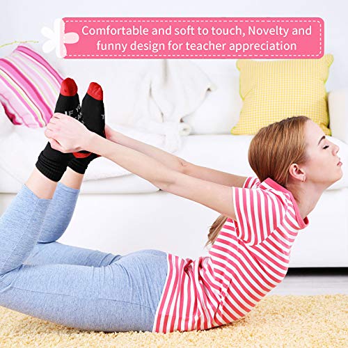 Calcetines para profesor Off Duty en pack de 4 pares unisex 4