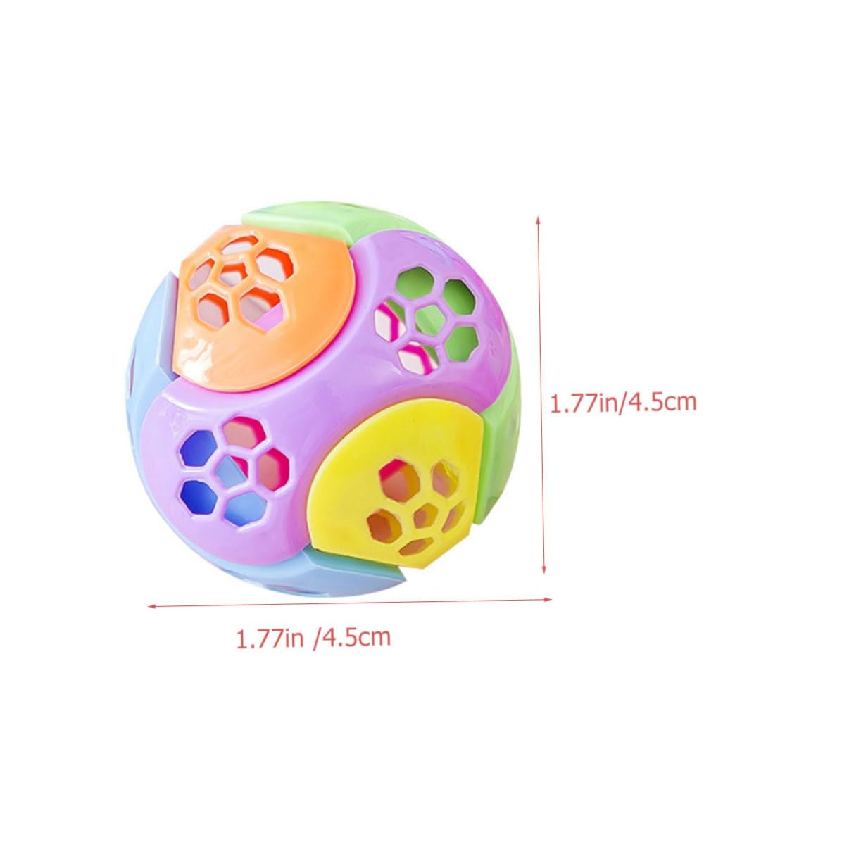 Hohopeti Assembled Ball Toys 25pcs Ball Toy Set Boys and Girls for Boys Girls Random