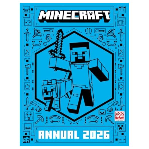 Minecraft Annual 2026: The new official fully illustrated annual – the perfect Christmas present for kids, teens, gamers and Minecraft fans of all ages! New for 2025.