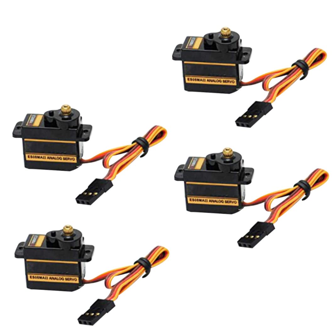 Mini servomoteur à engrenages métalliques ES08MA 12g pour modélisme RC