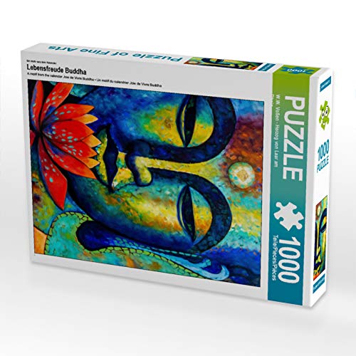 CALVENDO Puzzle 'Lebensfreude Buddha' – 1000 Teile, 48 X 64 Cm, Hochwertige Qualität Aus Europa