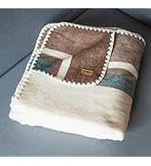 INTI REPUBLIC Alpaca Wool Throw Blanket | Ultra Soft, Lightweight, Warm, Breathable, Non-Itchy | ...