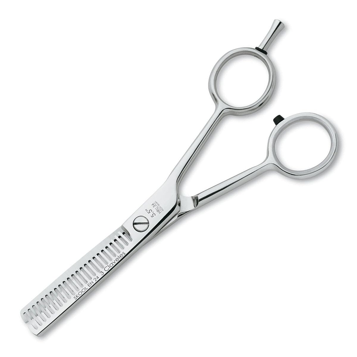 3 Claveles 12757 Hair-Thinning Scissors for Hairdressers - 5.5 Inches