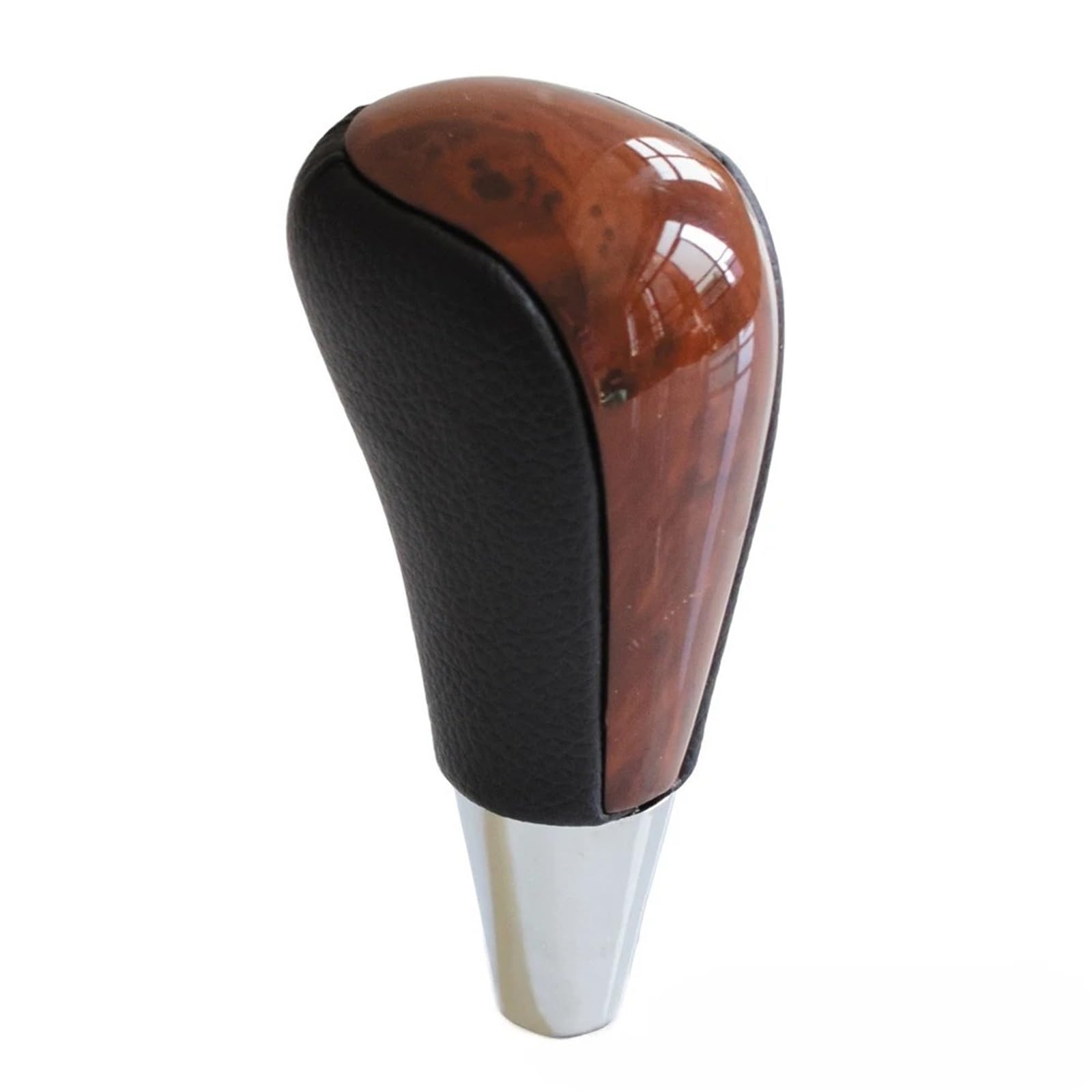 FHAUJNG Car Gear Shift Knob for Toyota for Corolla for Camry for Harrier for Crown for Land for Cruiser Peach Wood Gear Shift Knob Car Replacement Handle