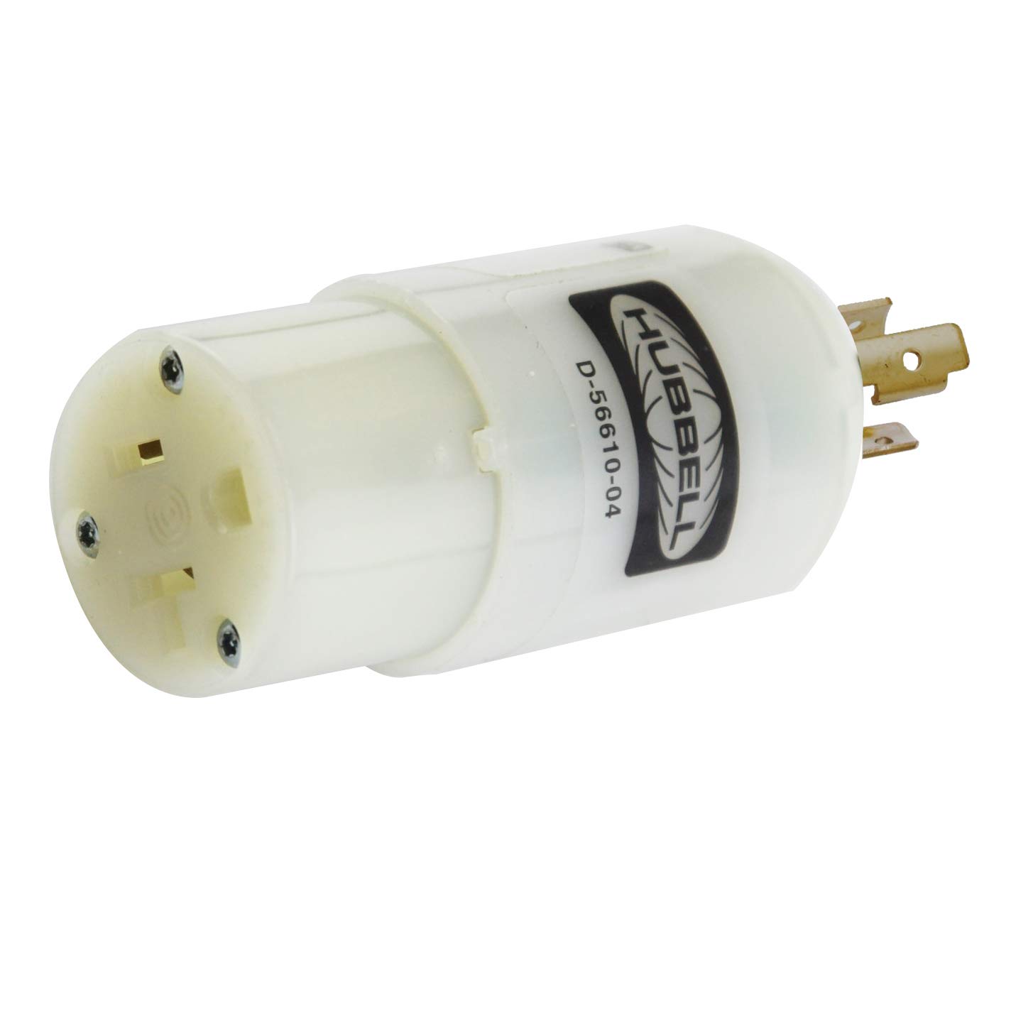 Hubbell Wiring HBL2274 Twist-Lock Convenience Adapter 15 Amp Male