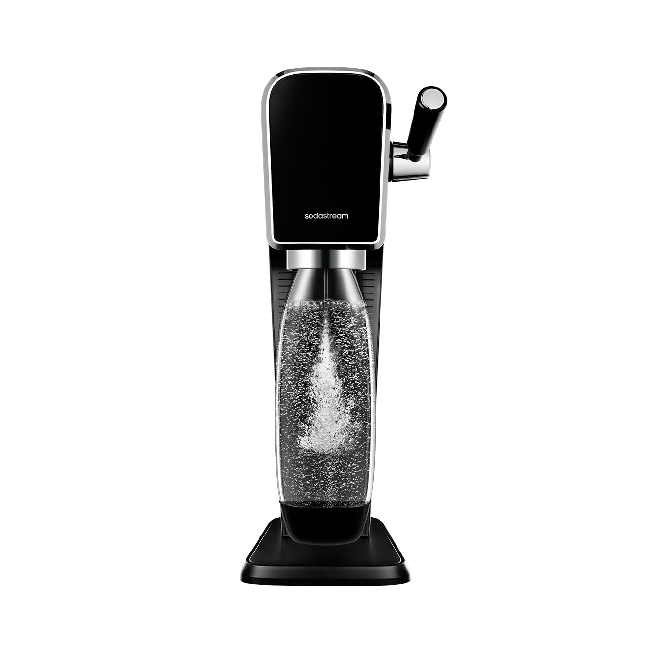 Máquina de Água com Gás Art Preta SodaStream com Cilindro : Amazon