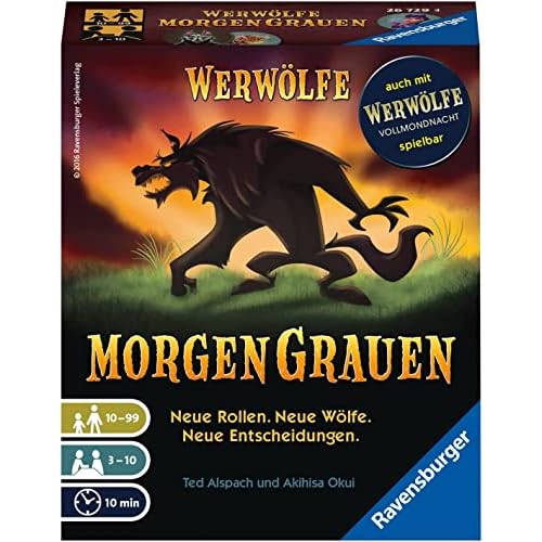 Ravensburger Kartenspiele 26729 - Werwölfe - MorgenGrauen