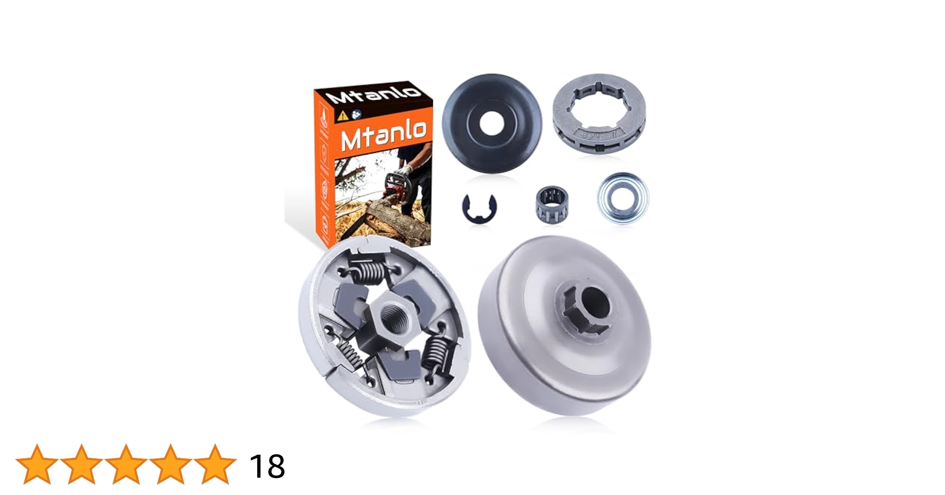 Amazon.co.jp: Mtanlo .325-7 クラッチドラム スプロケット