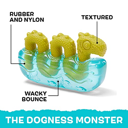 Barkbox Tough Dog Toys & Chews for Aggressive Chewers, Durable Rubber & Nylon Super Chewer Treat Dispensing, Balls, & Teething Toys for Small, Medium, & Large Dogs & Puppies, The Dog Ness Monster Barkbox Tough Dog Toys & Chews for Aggressive Chewers, Durable Rubber & Nylon Super Chewer Treat Dispensing, Balls, & Teething Toys for Small, Medium, & Large Dogs & Puppies, The Dog Ness Monster