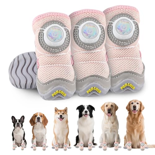 paatata Knob Adjustable Dog Shoes