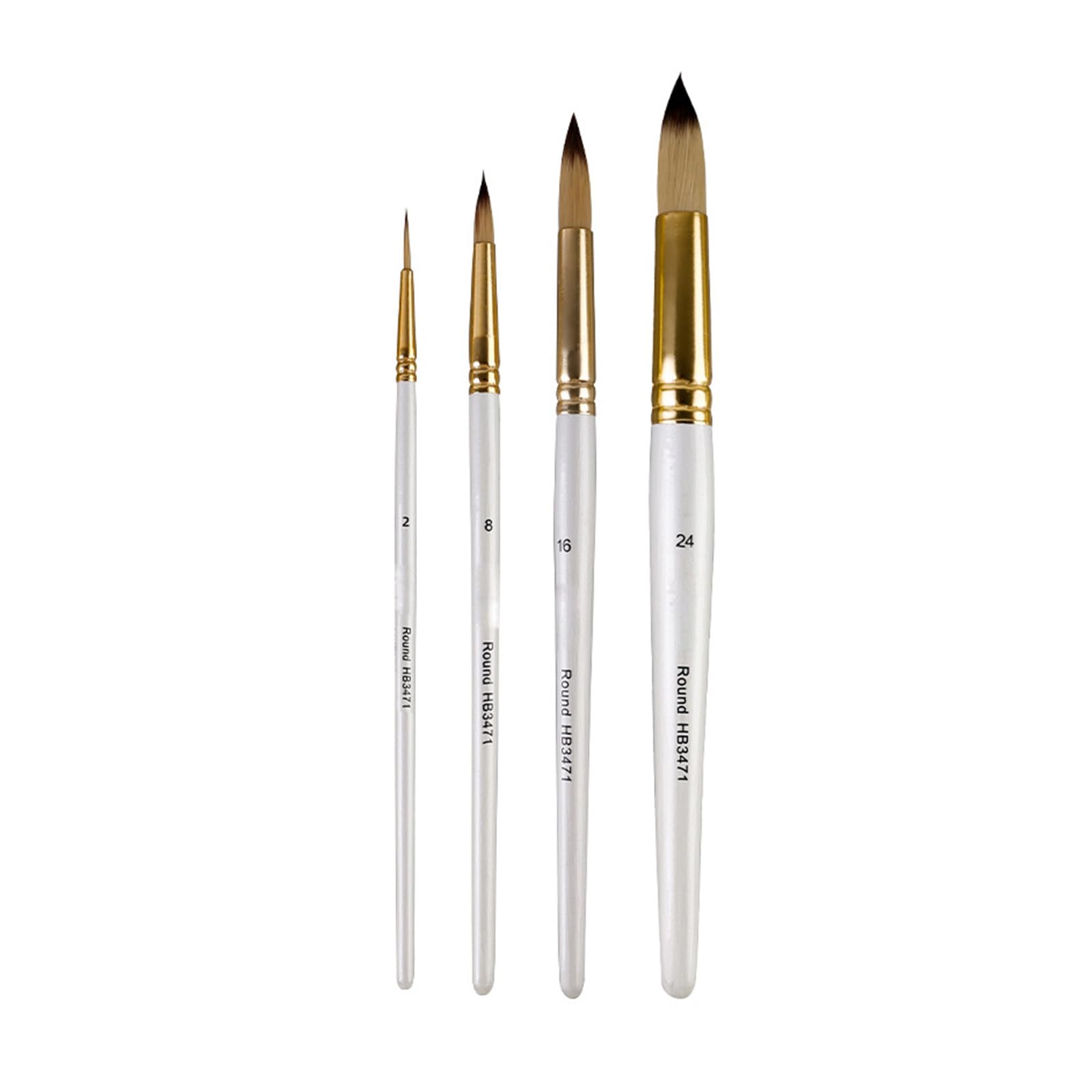 1 Set Watercolor Paint Brushes Nylon Hair Painting Brush Art Tool Drawing and Art Supplies for Creative Projects Artist Brushes