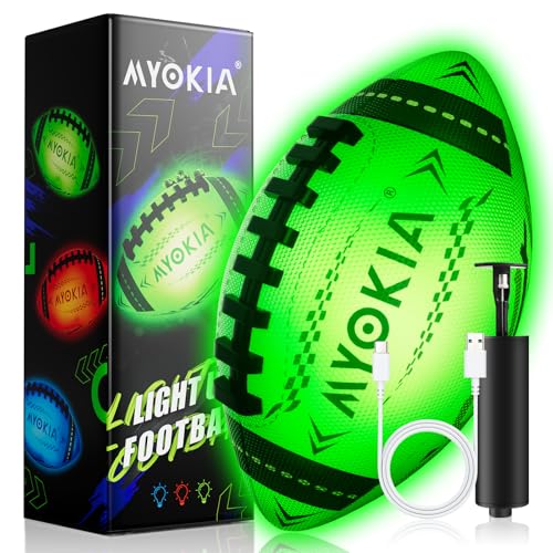 MYOKIA RGB Rechargeable Light Up Football