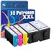 Produktbild Tito-Express PlatinumSerie 10x Tinten-Patrone kompatibel mit HP 934XL & 935XL | Für HP OfficeJet 6230 6235 6239 6812 6815 6820 6822 6825 6830 6835 | 55ml, Color 15ml XXL-Inhalt