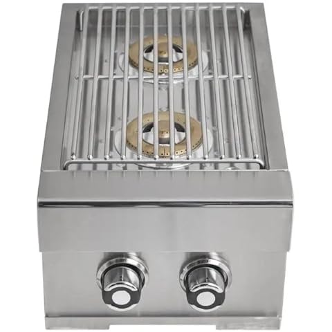 Barbeques Galore Turbo Double Side Burner NG - DBLSIDEBNG Cover