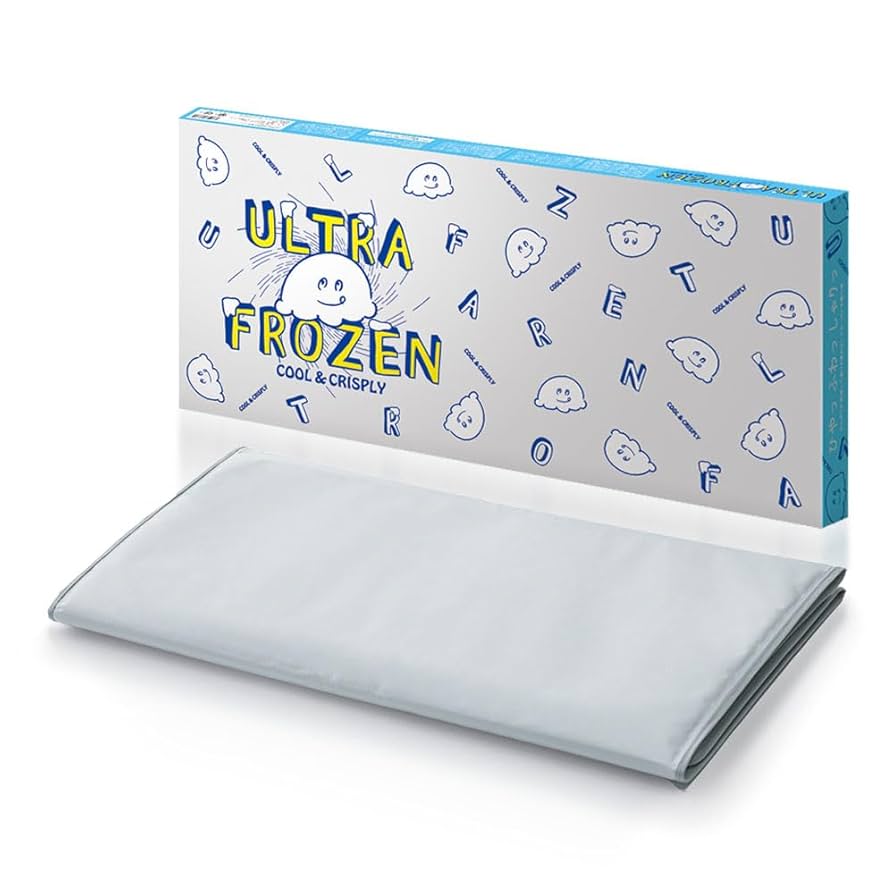 ULTRA FROZEN 冷感ジェルマット Amazon｜ULTRA FROZEN 冷感敷きパッド アイスグレー ウルトラ