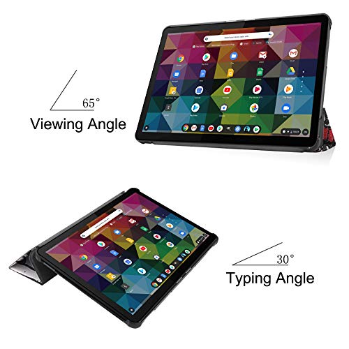 Lobwerk Case for Lenovo IdeaPad Duet Chromebook 10.1 Inch Protective Case with Stand Function and Auto Sleep/Wake Function - Image 4