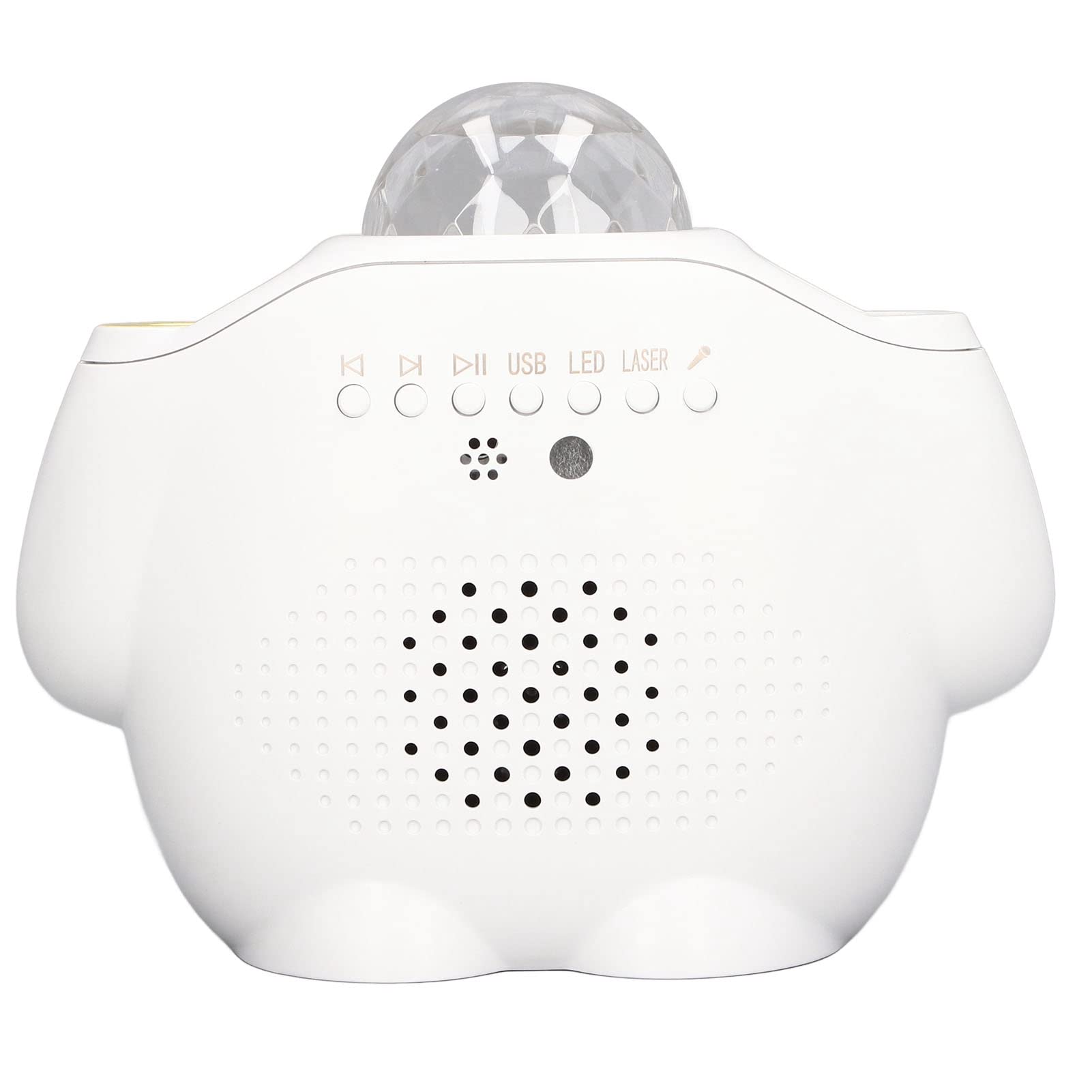 YWBL-WH Star Projector Lampe RGB Fernbedienung Wasser Muster Ambiente