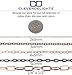 CleverDelights 3x4mm Cable Chain Necklaces - Mix Pack - 20 Pack - 24 Inch Length