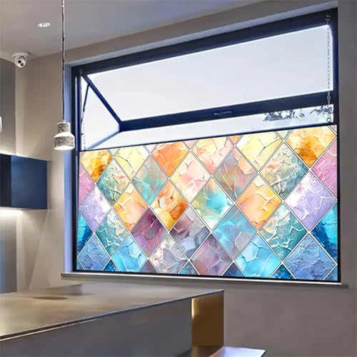 Película Decorativa para Ventanas HOMETITUTE 39.3x17.7 Pulgadas miniatura 2