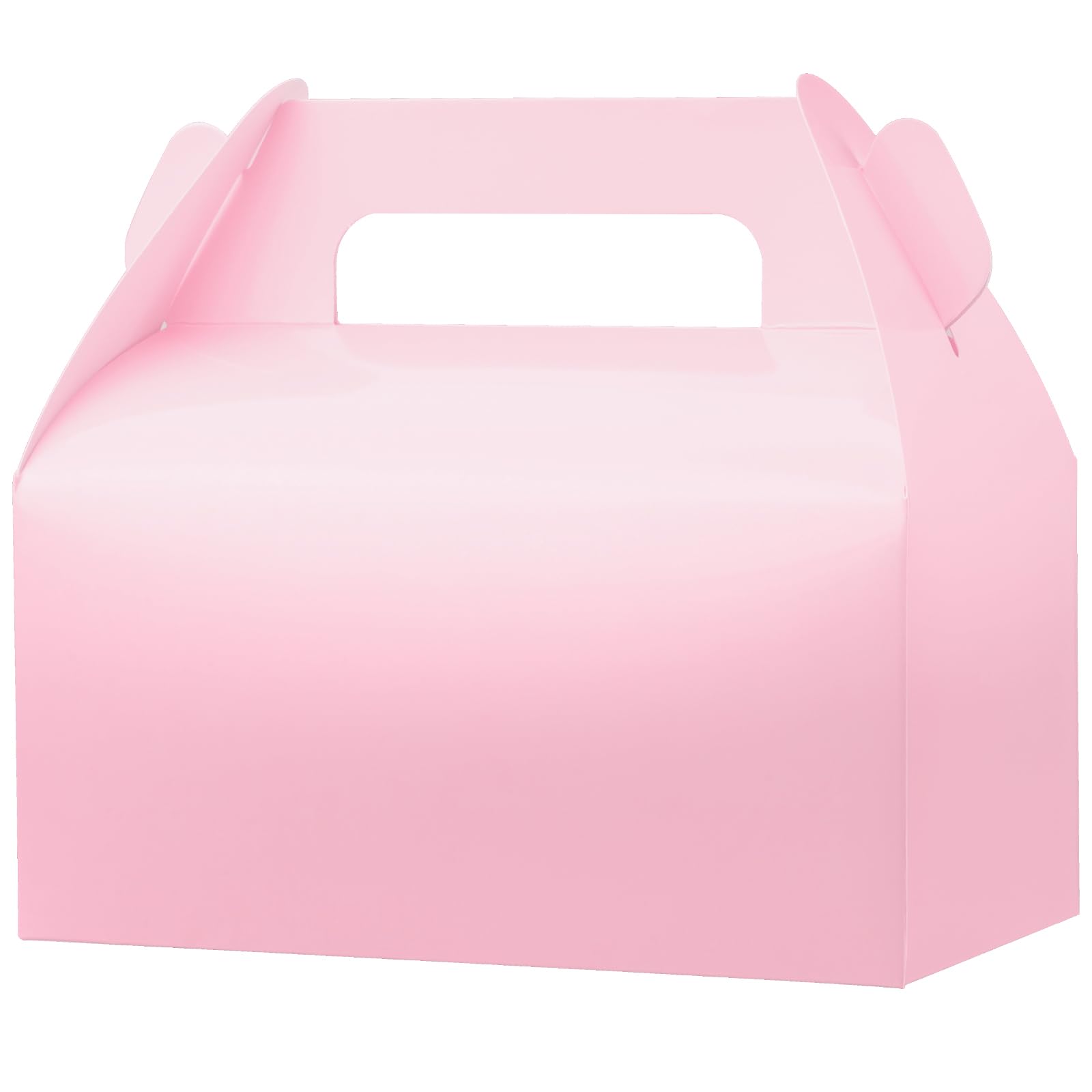 UnicoPak 30 Pack Pink Party Boxes, Party Food Boxes for Lunch Goodie Cookie Treats Toys for Kids Birthday, 16.5x9x9 cm