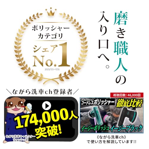 Amazon.co.jp: ながら洗車: イージーポリッシュ -black edition-