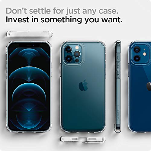 Spigen Ultra Hybrid for iPhone 12 / iPhone 12 Pro Case, Crystal Clear - image 8