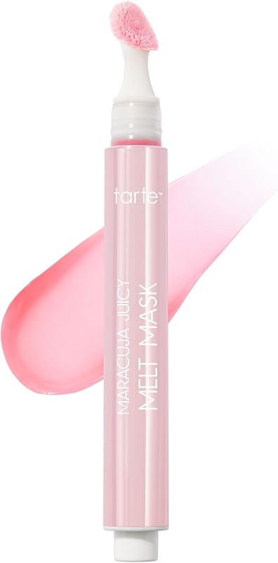 tarte maracuja juicy melt mask – Lip Mask, Balm & Lipgloss with Vitamin E & Shea Butter, Hydrating Overnight Treat for Soft, Smooth, Nourished Lips, Vegan & Cruelty Free