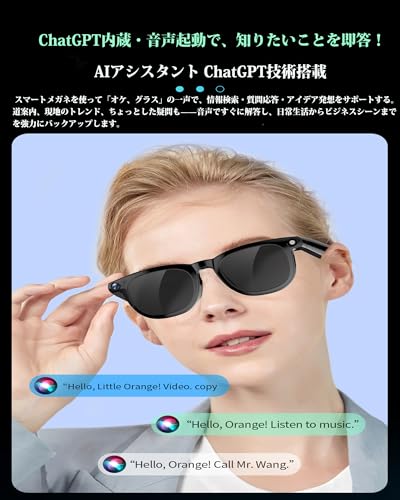 Domars Domars スマートグラス AIスマートメガネ W100-A の商品画像 5