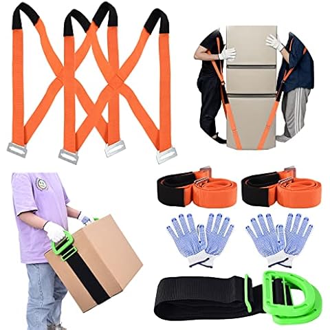 HQQNUO Moving Lifting Straps Kit Cover