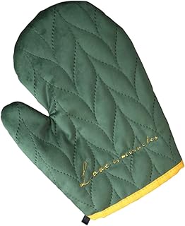 MERRYHAPY Luvas de forno, 1 peça, luvas de forno, para churrasco, luvas de lareira, luvas de proteção, luvas de panela, luvas de churrasco, conjunto de luvas de micro-ondas, luvas de cozinha, luvas de churrasco