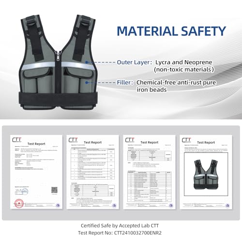 Sportneer Adjustable Weighted Vest