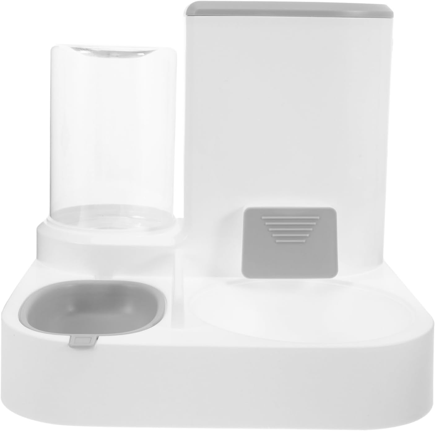 SUPVOX Automatic Pet Feeder Cat Food Water Bowl Dry Wet Separation Dog Water Dispenser Detachable Cage Pet Food Bowl Effortless Feeding Easy to Use