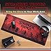 Stranger Things Logo Desk Mat | Officially Licensed Stranger Things Merchandise | Extra Large Mouse Pad | Horror Movie Merchandise