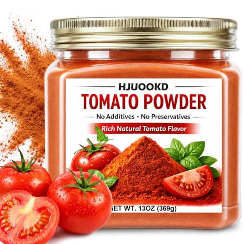 Image of 13OZ Dried Tomato Seasoning Powder, 100% Pure Tomato Powder with Umami Flavor, Premium Tomato for Cooking, Soup, Sauce & Pasta, Vegan, Gluten Free