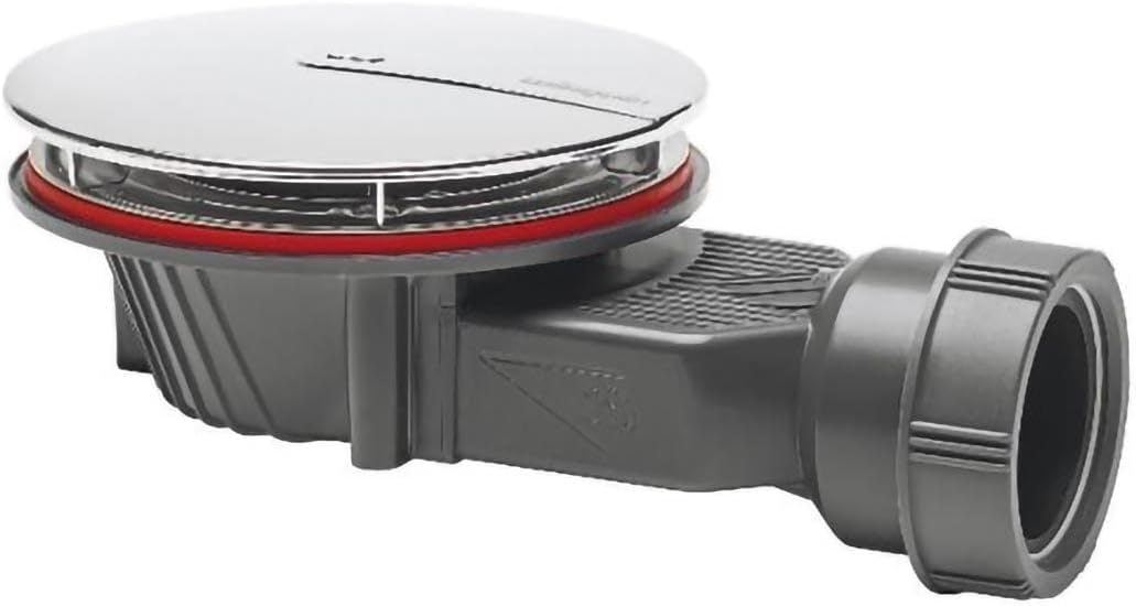 Wirquin Slim Extra Flat Low Profile Shower Trap Waterless Membrane For 90mm Dia Shower Trays by WIRQUIN