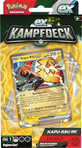 Pokémon - Trading Card Game: Battle Deck Kapu-Riki-ex (Instant Play Deck with 60 Cards), 4 inches by 1.5 inches by 0 inches - Image 2