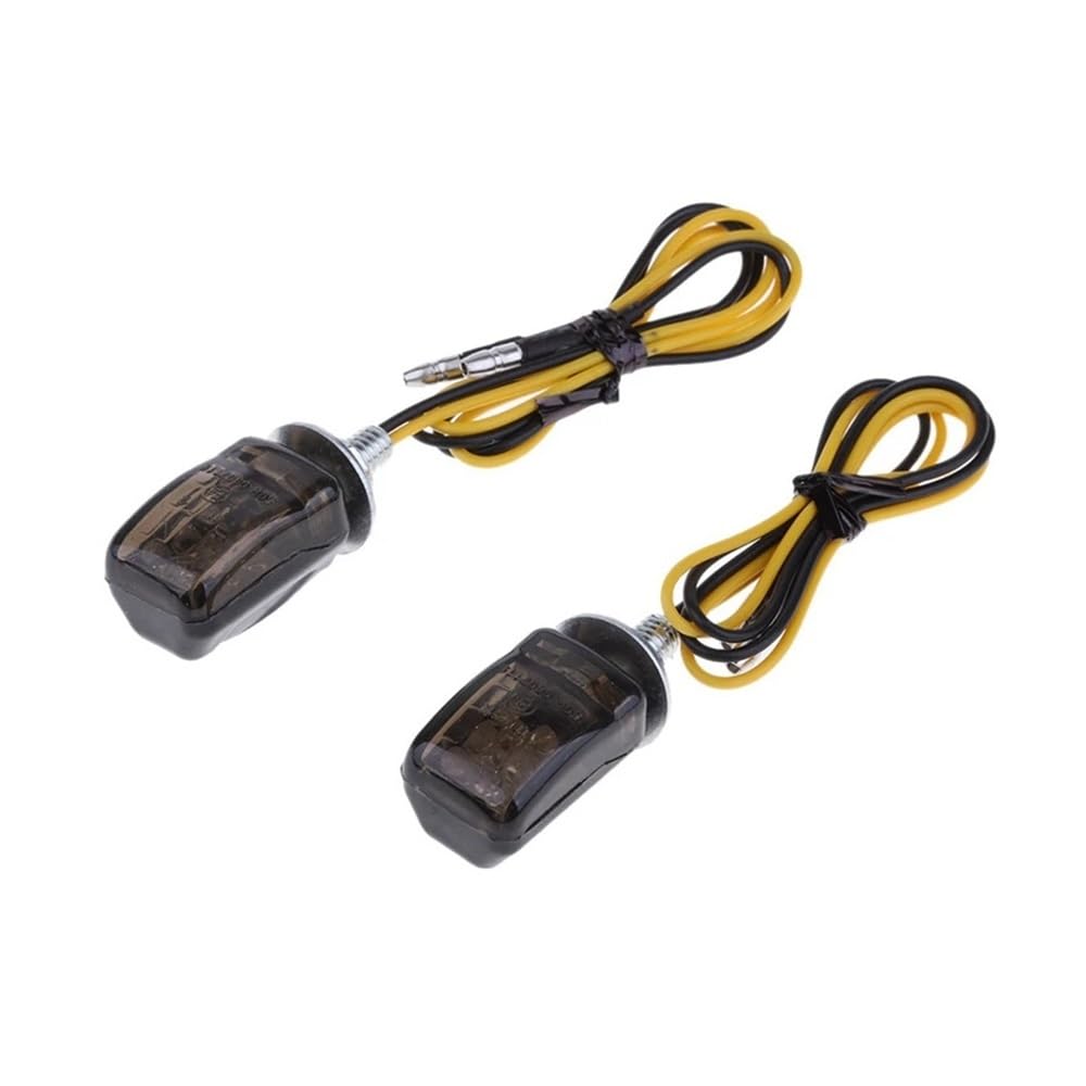 6 Pezzi Universali LED Piccoli Indicatori Di Direzione Moto Doppie Spie Per Moto Lampeggiano Indicatori