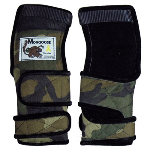 Mongoose Lifter Camouflage Wrist Support- Right Hand (Medium)