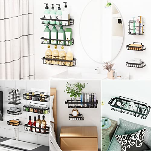 Posyla Shower Caddy, Bathroom Shower Organizers thumb #4