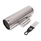 Stainless Steel Guiro with Scraper – Professional Latin Percussion Instrument for Salsa, Merengue, Bachata, Cuban Rhythm Training