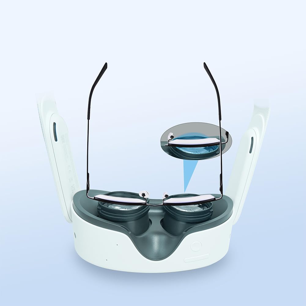 Lente para gafas Quest 3S VR Protector magnético de lente marco antiarañazos