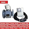 Flow Meter IP68 Split Type Electromagnetic Flow Meter for Liquid Pipe Wastewater Digital Smart Industrial Flow Measurement DN10-DN50(DN20) #1