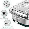 A4i Aspire4Impact Lunch Box Premium In Acciaio Inox 1200ml Con Scomparti - Bento Box A Tenuta Stagna Con Divisori - Per Adulti, Bambini, Lavoro E Scuola