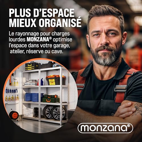 Étagère de rangement garage et atelier pour optimiser l'espace de stockage - 8