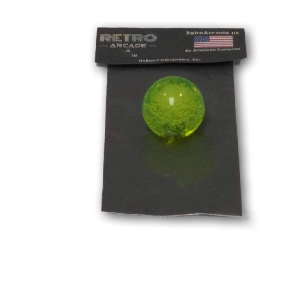 Colorful Light-Sensitive Arcade Joystick With Crystal Ball & 5P Cable - For Game Machines, Responsive & Durable Control Stick