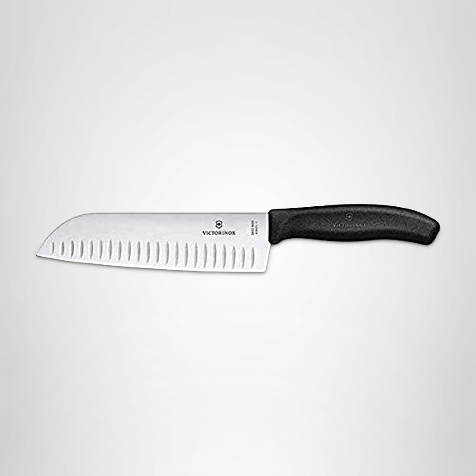 Amazon.com: Victorinox Fibrox 7-Inch Granton Edge Santoku Knife